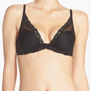 Natori Feathers Bra, black, size 32C